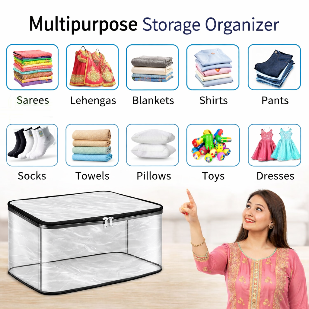 Transparent PVC Storages